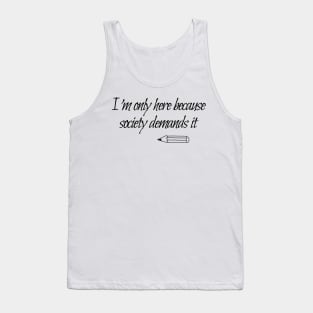 Back to school funny Tank Top